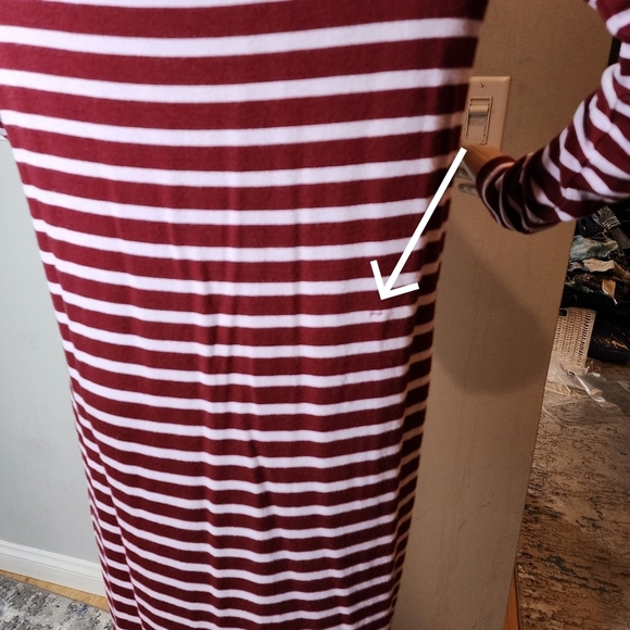 Lou & Grey signature soft long sleeve striped dress - Picture 13 of 15